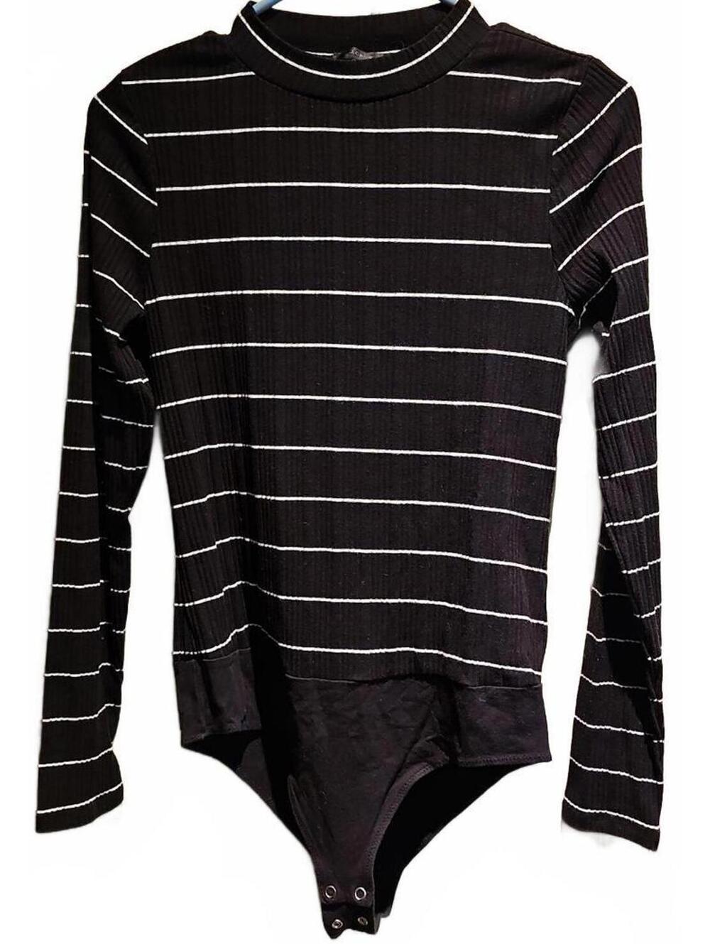J. Crew striped bodysuit size M